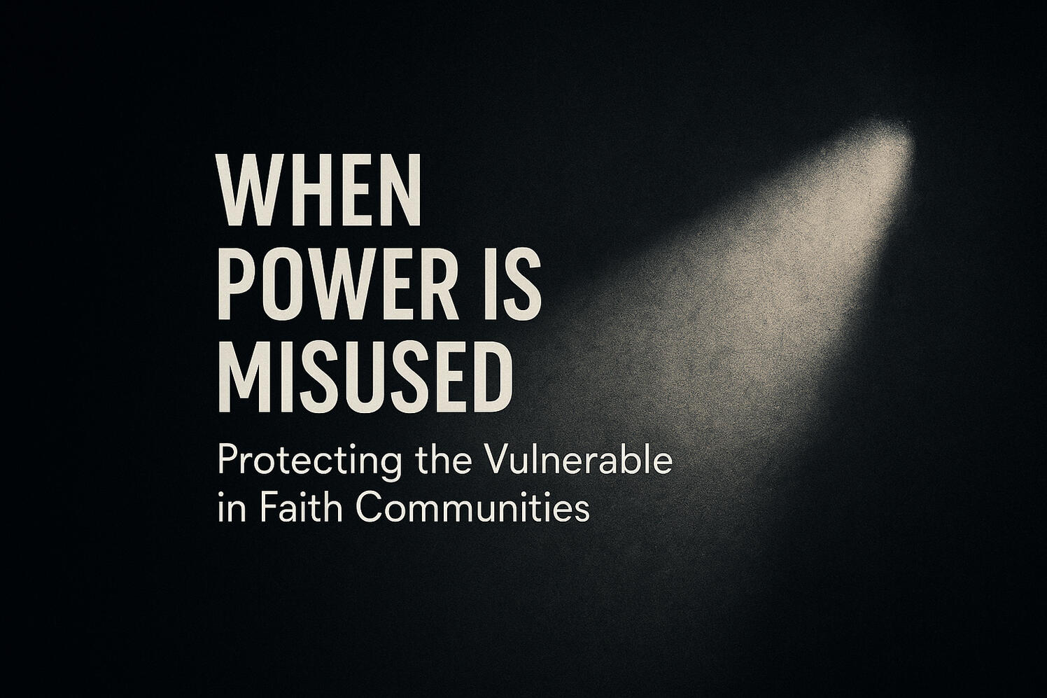 Concerns Raised Over Abuse of Power in Faith Communities: Vulnerable Members at Risk